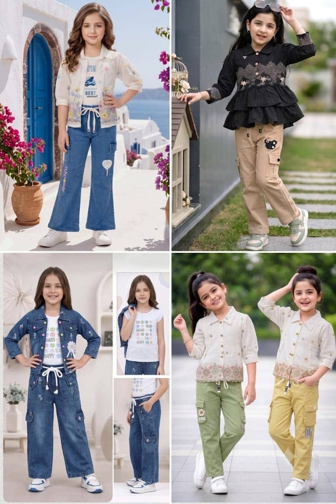 Girls Western Wear — new arrival at Nouman Kids Wear